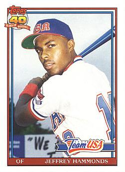 1991 Topps Traded Jeffrey Hammonds