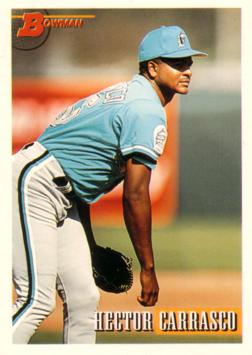 1993 Bowman Hector Carrasco Rookie Card