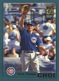 2001 Topps Traded Hee Seop Choi Rookie Card