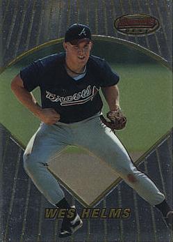 1996 Bowman's Best Wes Helms Rookie Card