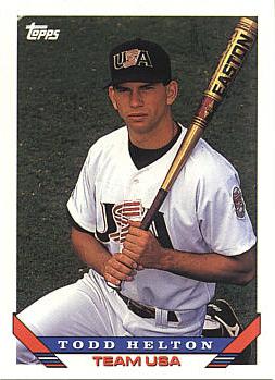 Todd Helton Rookie Card