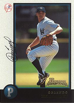 1998 Bowman Orlando Hernandez Rookie Card