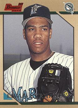 1996 Bowman Livan Hernandez Rookie Card