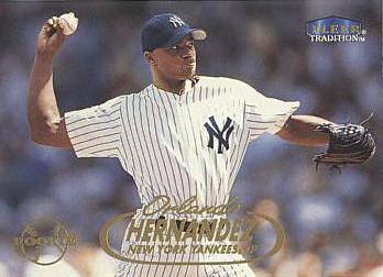 1998 Fleer Update Orlando Hernandez Rookie Card