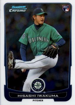 2012 Bowman Chrome Draft Hisashi Iwakuma Rookie Card