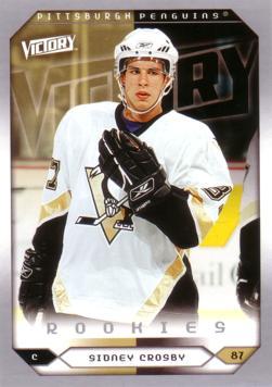 2005 / 06 Upper Deck Victory Sidney Crosby Rookie Card