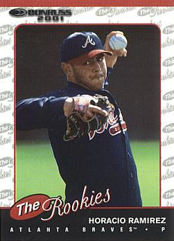 2001 Donruss Rookies Horacio Ramirez Rookie Card