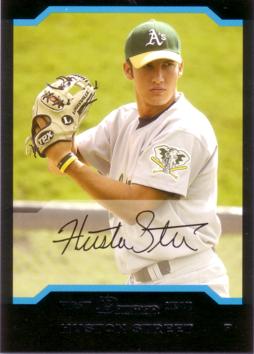 2004 Bowman Draft Huston Street Rookie Card