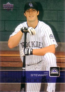 2003 Upper Deck Prospect Premieres Ian Stewart Rookie Card