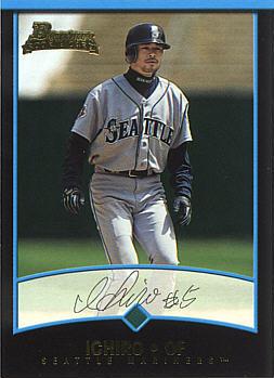 2001 Bowman Ichiro Suzuki rookie card