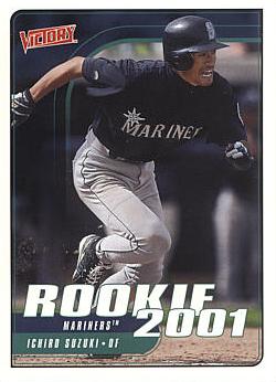 2001 Victory Ichiro Suzuki rookie card
