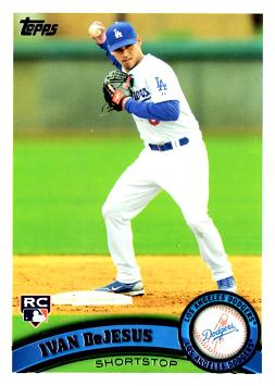 2011 Topps Ivan DeJesus Rookie Card