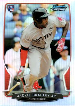 Jackie Bradley Jr Refractor Rookie Card