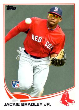 2013 Topps Jackie Bradley Jr Rookie Card