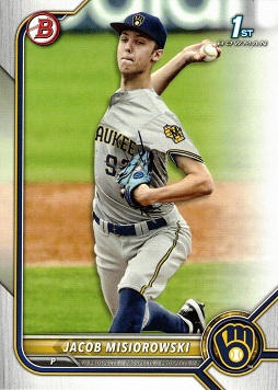 Jacob Misiorowski Pre-Rookie Card