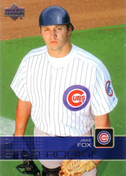 2003 Upper Deck Jake Fox Rookie Card