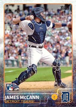 2015 Topps Baseball James McCann Rookie Card