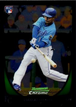 2011 Bowman Chrome Draft Baseball Jarrod Dyson Rookie Card