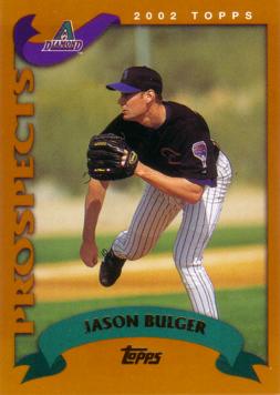 2002 Topps Traded Jason Bulger Rookie Card