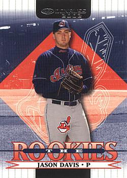 2002 Donruss the Rookies Jason Davis Rookie Card