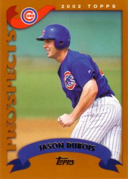 2002 Topps Traded Jason Dubois Rookie Card