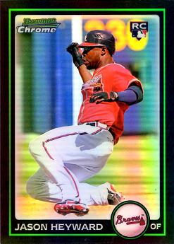 Jason Heyward Bowman Chrome Refractor Rookie Card