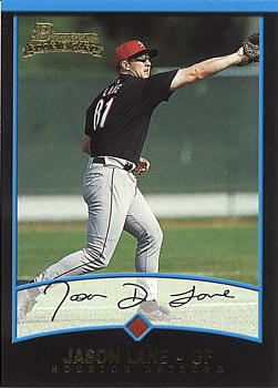 2001 Bowman Draft Jason Lane Rookie Card