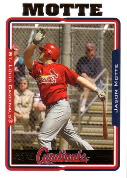 2005 Topps Update Jason Motte Rookie Card