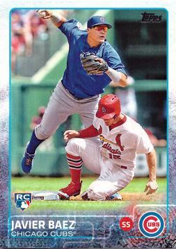 2015 Topps Baseball Javier Baez Rookie Card