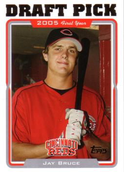 2005 Topps Update Jay Bruce Rookie Card