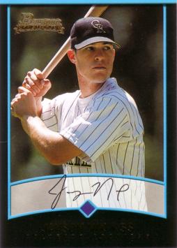 2001 Bowman Draft Picks Jayson Nix Rookie Card