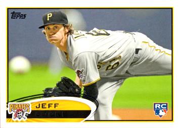 2012 Topps Baseball Jeff Locke Rookie Card