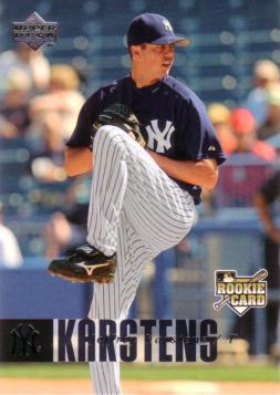 2006 Upper Deck Jeffrey Karstens Rookie Card