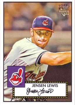 2007 Topps 52 Jensen Lewis Rookie Card