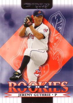 2002 Donruss the Rookies Jeremy Guthrie Rookie Card