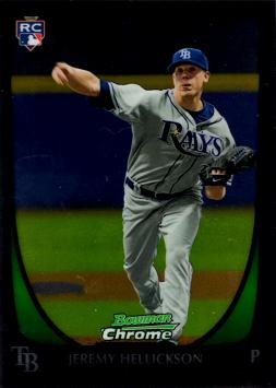 2011 Bowman Chrome Jeremy Hellickson Rookie Card