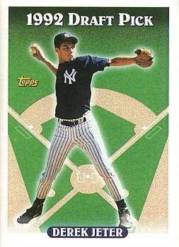 1993 Topps Baseball Derek Jeter Rookie Card