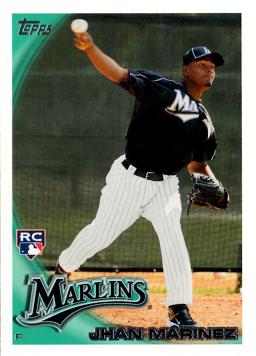 2010 Topps Update Jhan Marinez Rookie Card