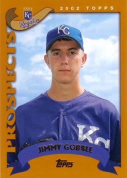 2002 Topps Jimmy Gobble Rookie Card