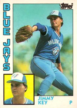 1984 Topps Traded Baseball Jimmy Key Rookie Card
