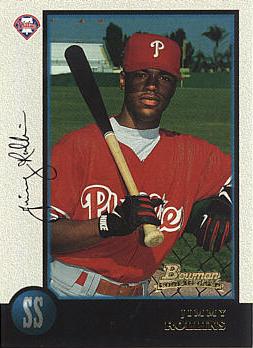 1998 Bowman Jimmy Rollins Rookie Card