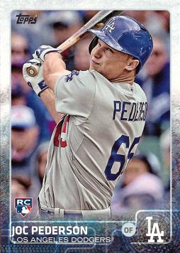 2015 Topps Baseball Joc Pederson Rookie Card