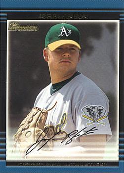 2002 Bowman Draft Joe Blanton Rookie Card