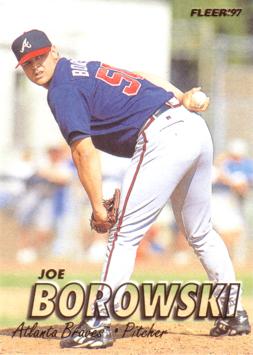 1997 Fleer Joe Borowski Rookie Card