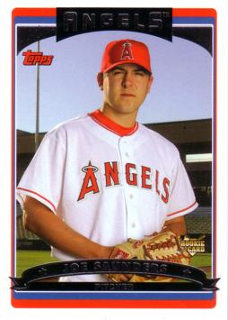 2006 Topps Joe Saunders Rookie Card