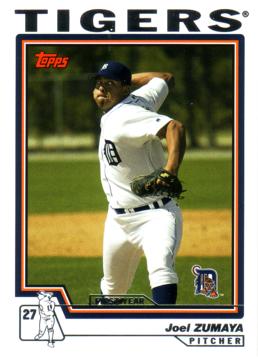 2004 Topps Traded Joel Zumaya Rookie Card