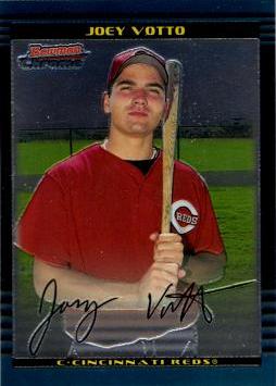 2002 Bowman Chrome Joey Votto Rookie Card