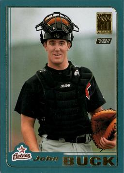 2001 Topps Traded John Buck Rookie Card