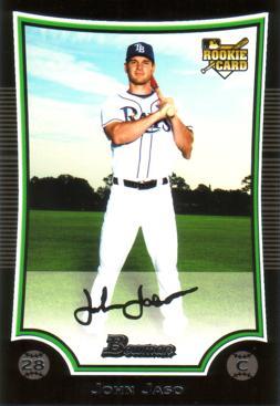 2009 Bowman John Jaso Rookie Card