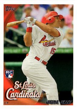 2010 Topps Update Jon Jay Rookie Card